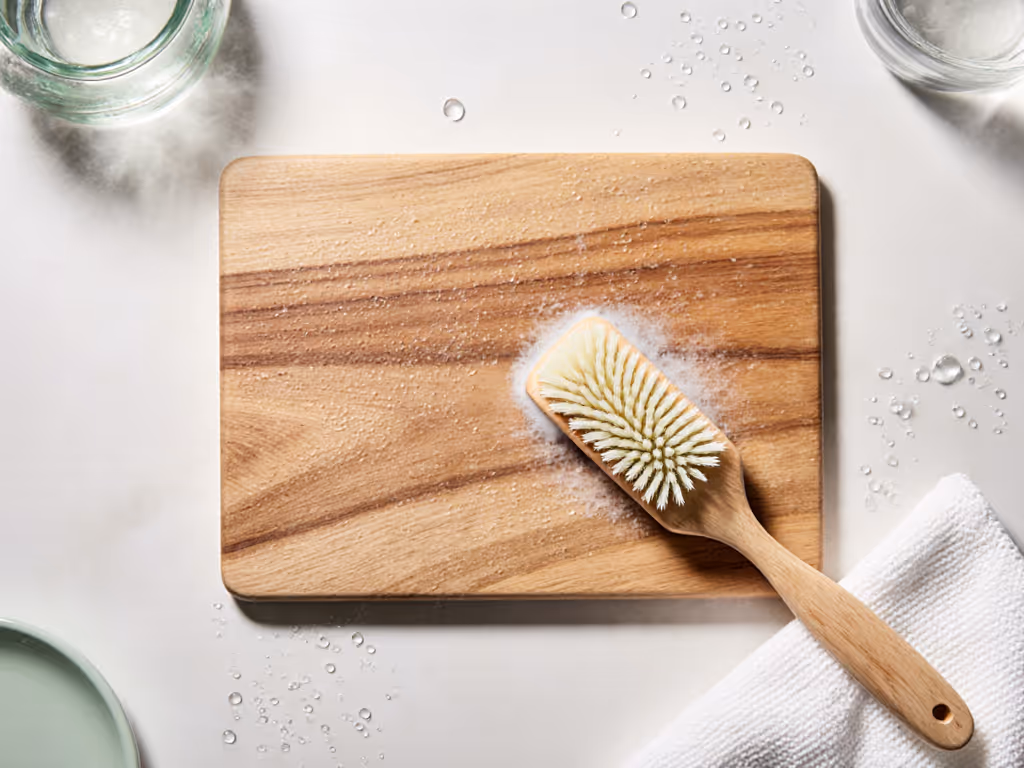 cutting_board_cleaning_process_with_soft_brush
