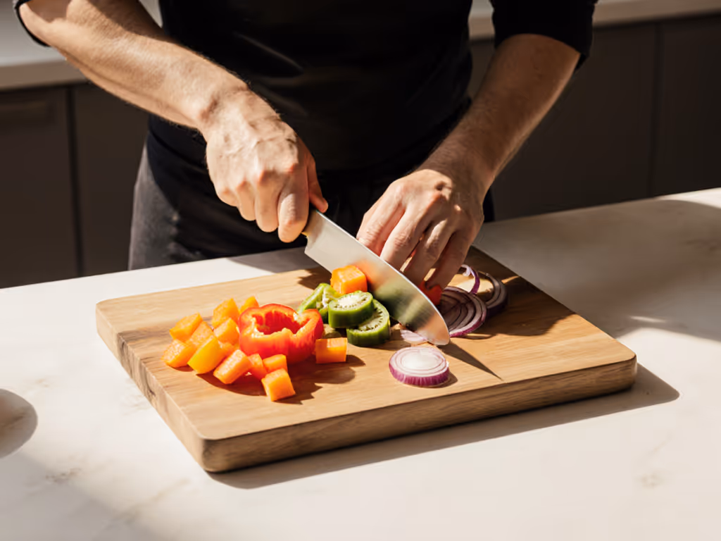 cook_preparing_vegetables_on_a_stable_cutting_board