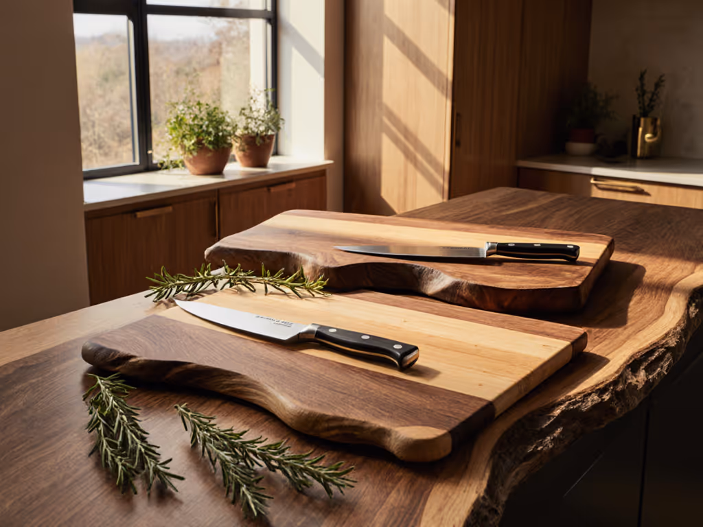 Wood Cutting Board Sets: Sustainable & Knife-Friendly
