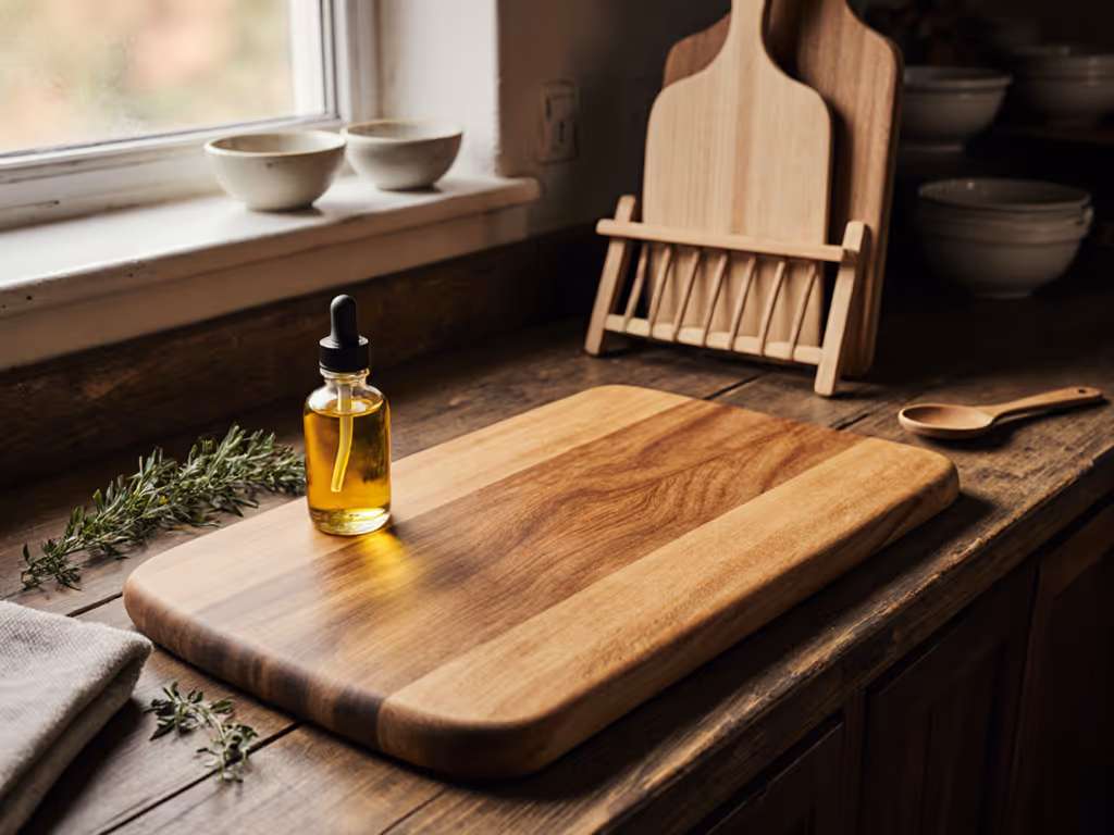 Wood Cutting Board Maintenance Prevents Warping