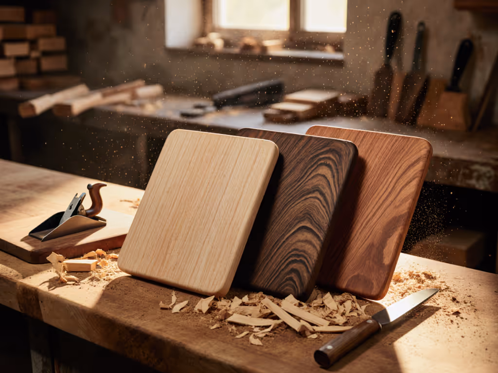 Knife-Friendly Cutting Board Woods: Maple Walnut Cherry