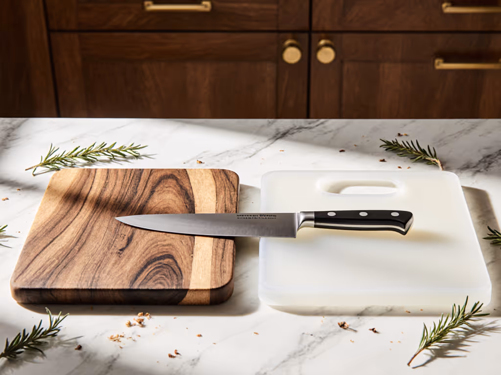 Plastic vs Wood Cutting Boards: Knife Preservation Tested
