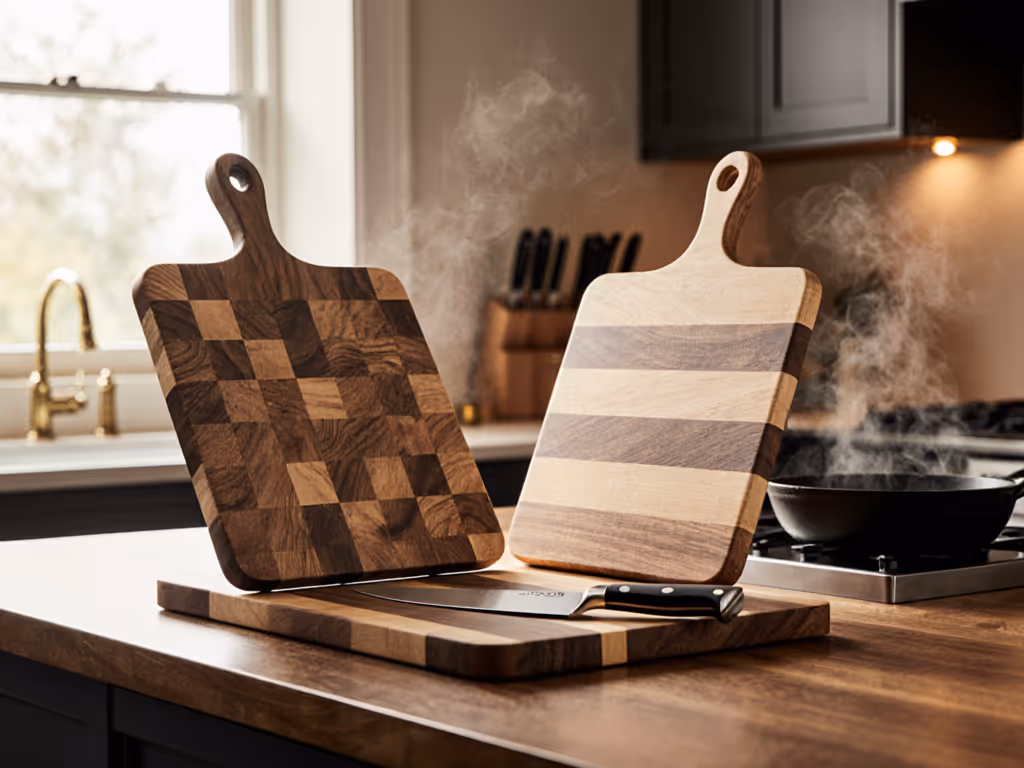 End Grain vs Edge Grain: The Knife-Friendly Cutting Board Guide