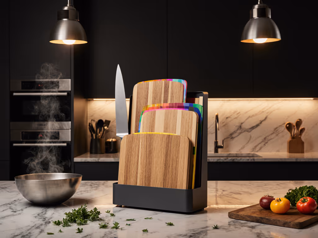 Space-Smart Cutting Board Sets for Compact Kitchens