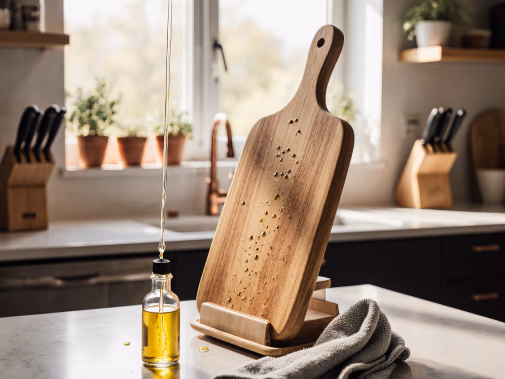 Maintain Wood Cutting Boards: Oil and Dry Right